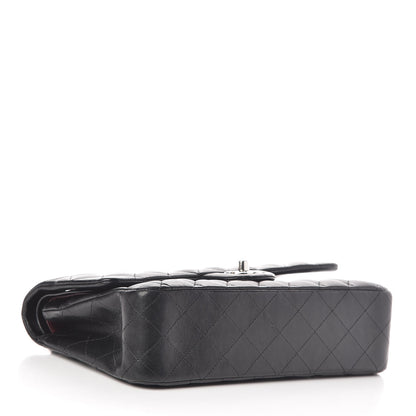 Chanel Lambskin Quilted Medium Double Flap Black 4 of 13