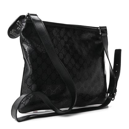 Gucci Imprime Monogram Web Medium 500 by Gucci Flat Messenger Bag Black 3 of 10