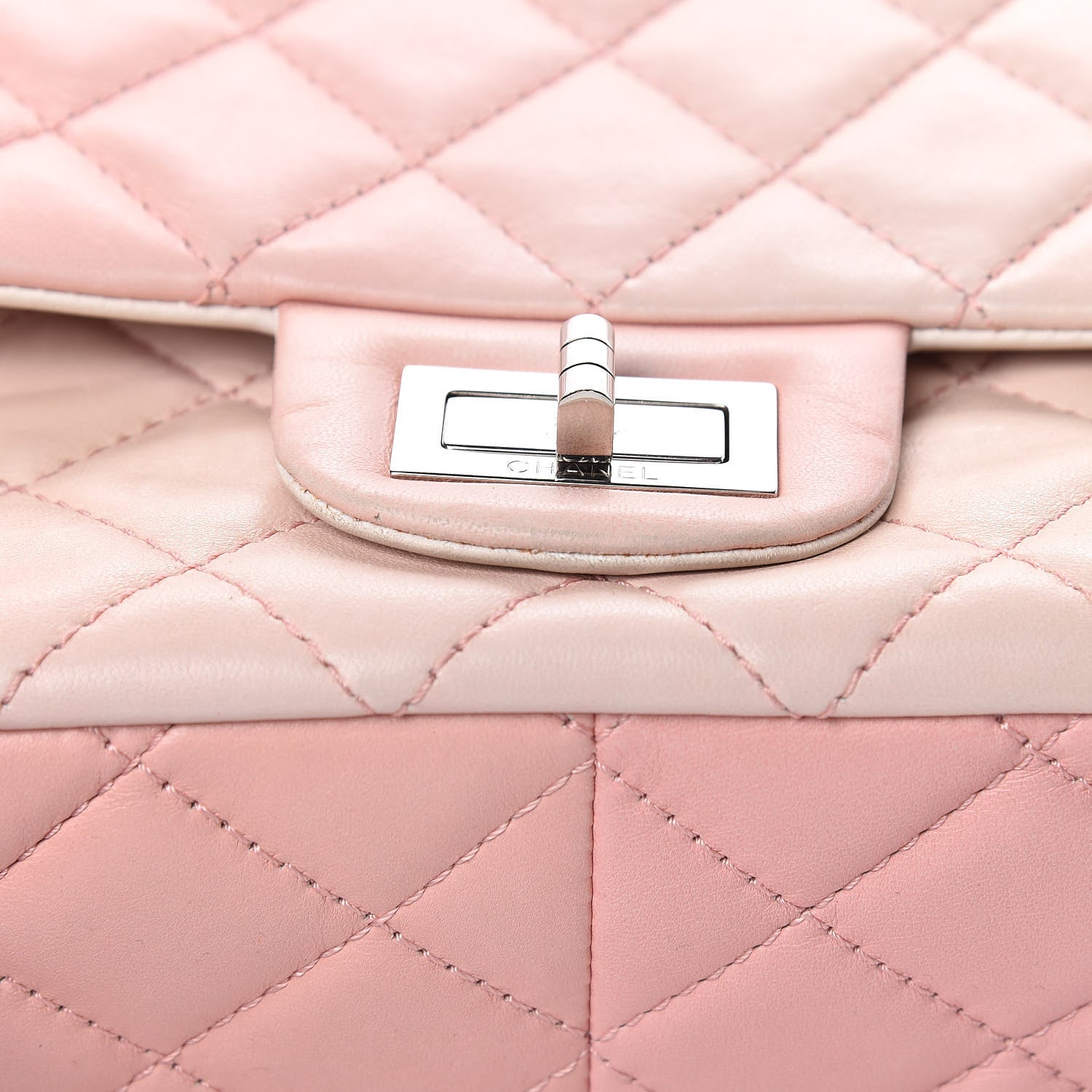 Chanel Lambskin Degrade Quilted 2.55 Reissue 227 Flap Pink 26 of 28