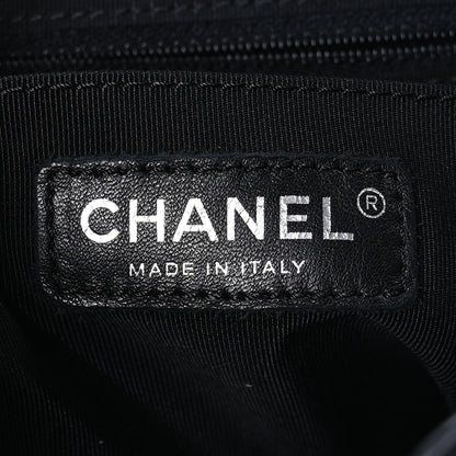 Chanel Calfskin Chevron Quilted Large Urban Spirit Backpack Black 6 of 10