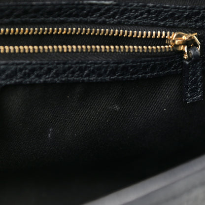 Gucci Calfskin Web Bamboo Bullet Satchel 11 of 16