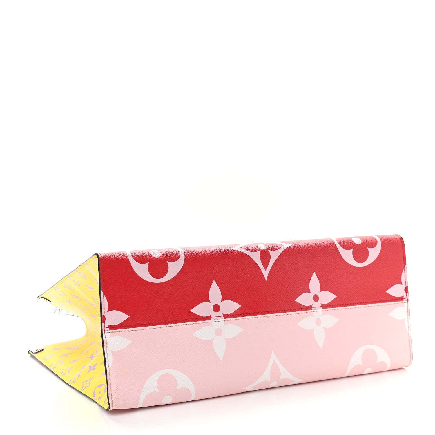 Louis Vuitton Monogram Giant Onthego GM Rouge Rose 4 of 9