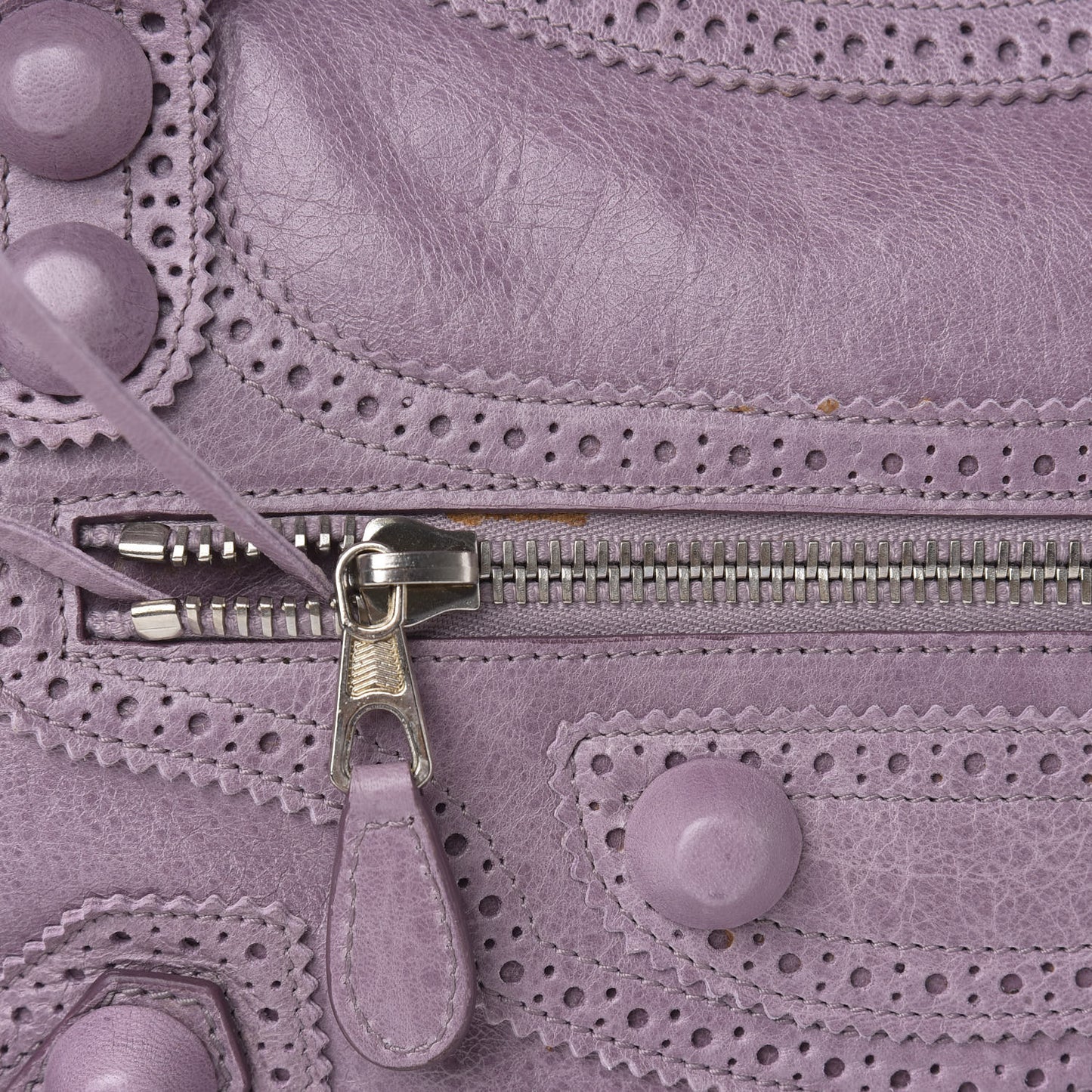 Agneau Giant Brogues Hardware City Lilac