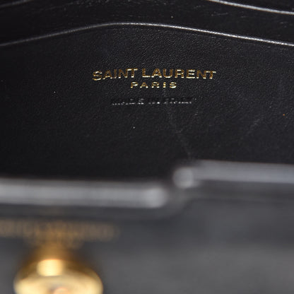 Saint Laurent Calfskin Monogram Toy Cabas Black 8 of 10