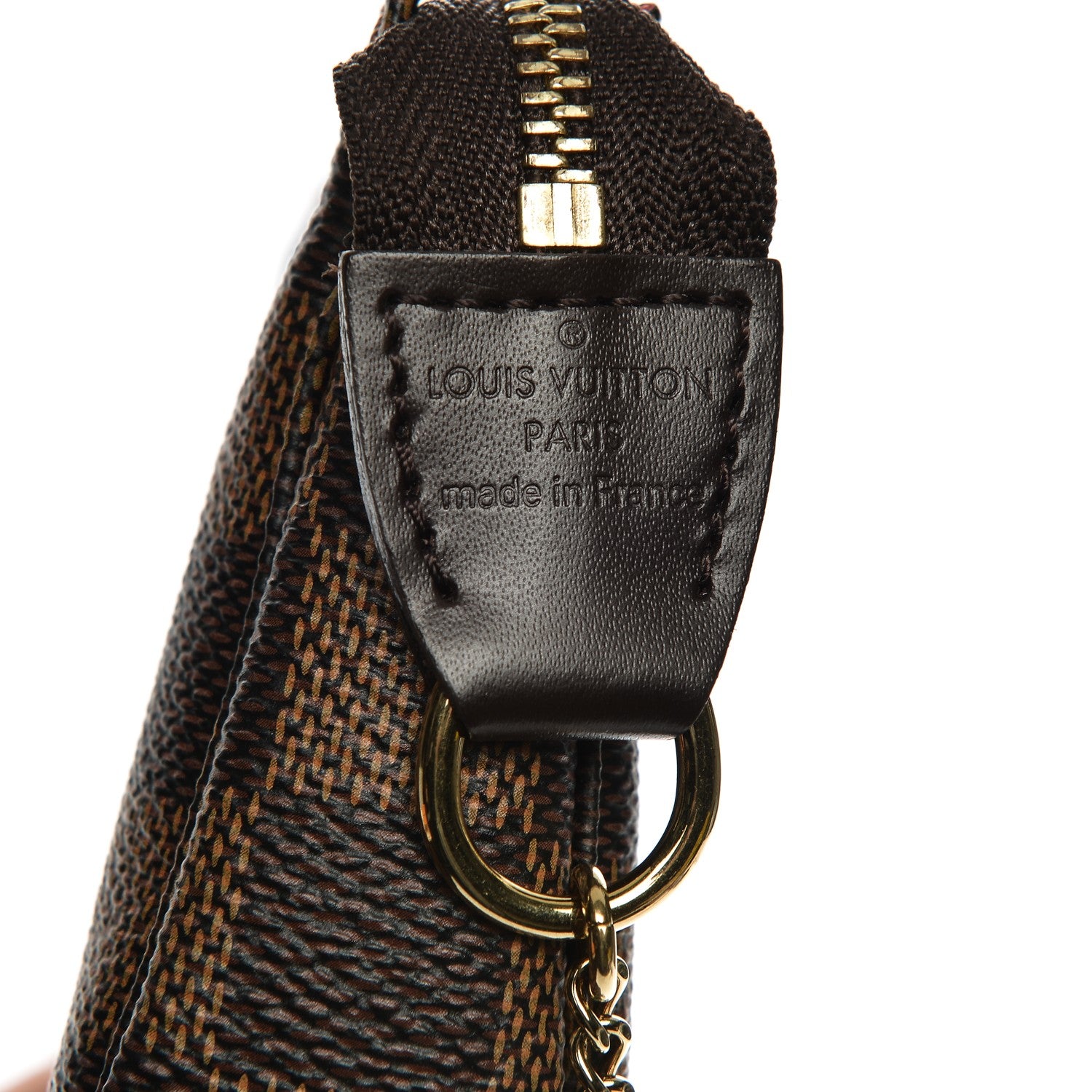 Louis Vuitton Damier Ebene Mini Pochette Accessories 5 of 8