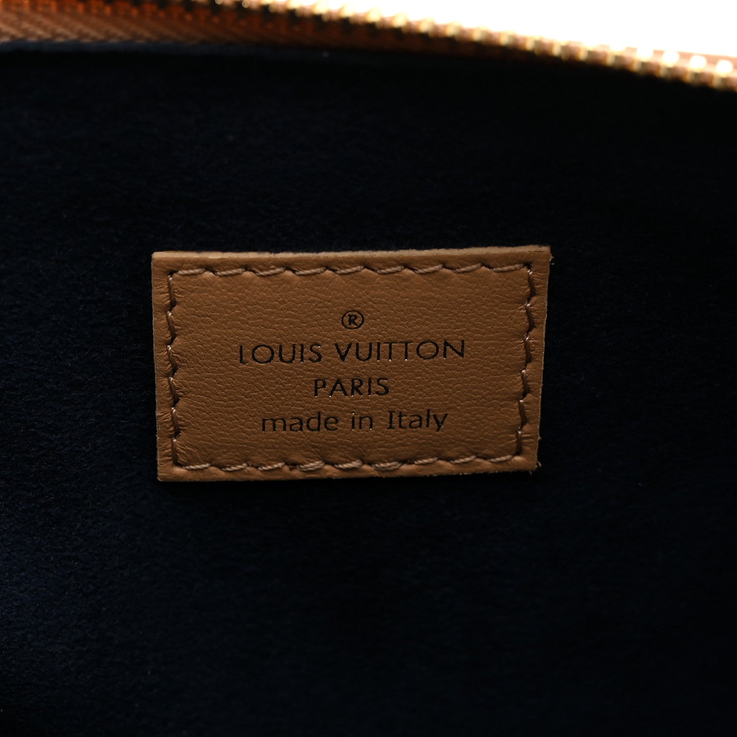 Louis Vuitton Lambskin Embossed Monogram Coussin PM Camel 7 of 11