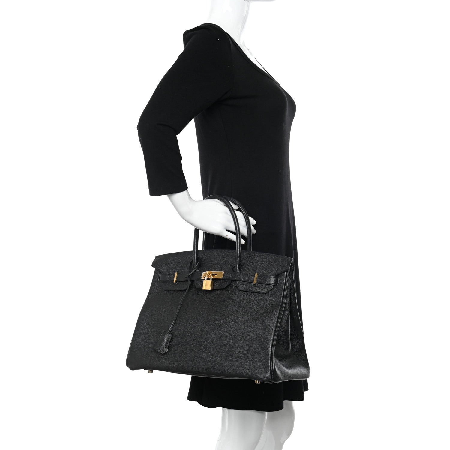 Hermes Epsom Birkin 35 Black 2 of 15