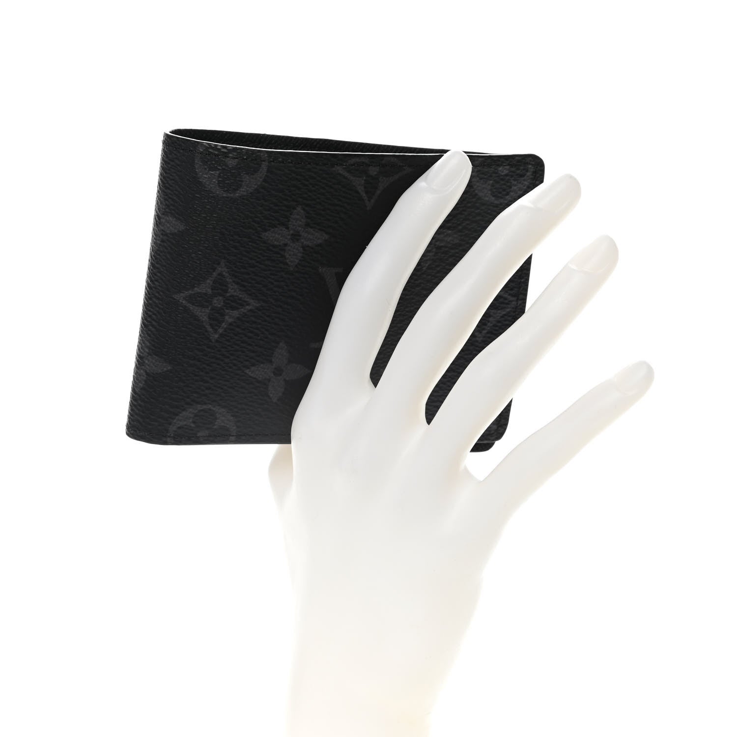 Louis Vuitton Monogram Eclipse Slender Wallet 2 of 7