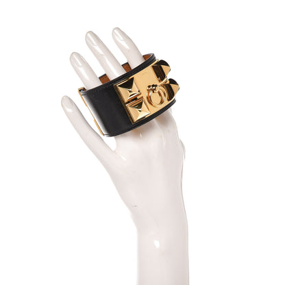 Hermes Box Collier De Chien CDC Bracelet S Black 2 of 8