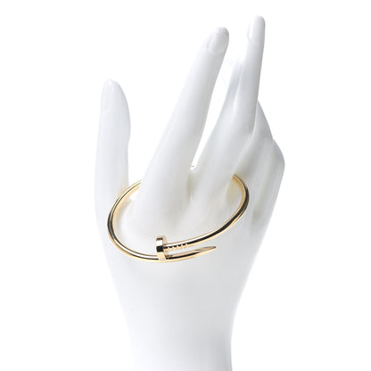 Cartier 18K Yellow Gold Juste Un Clou Bracelet 17 2 of 7