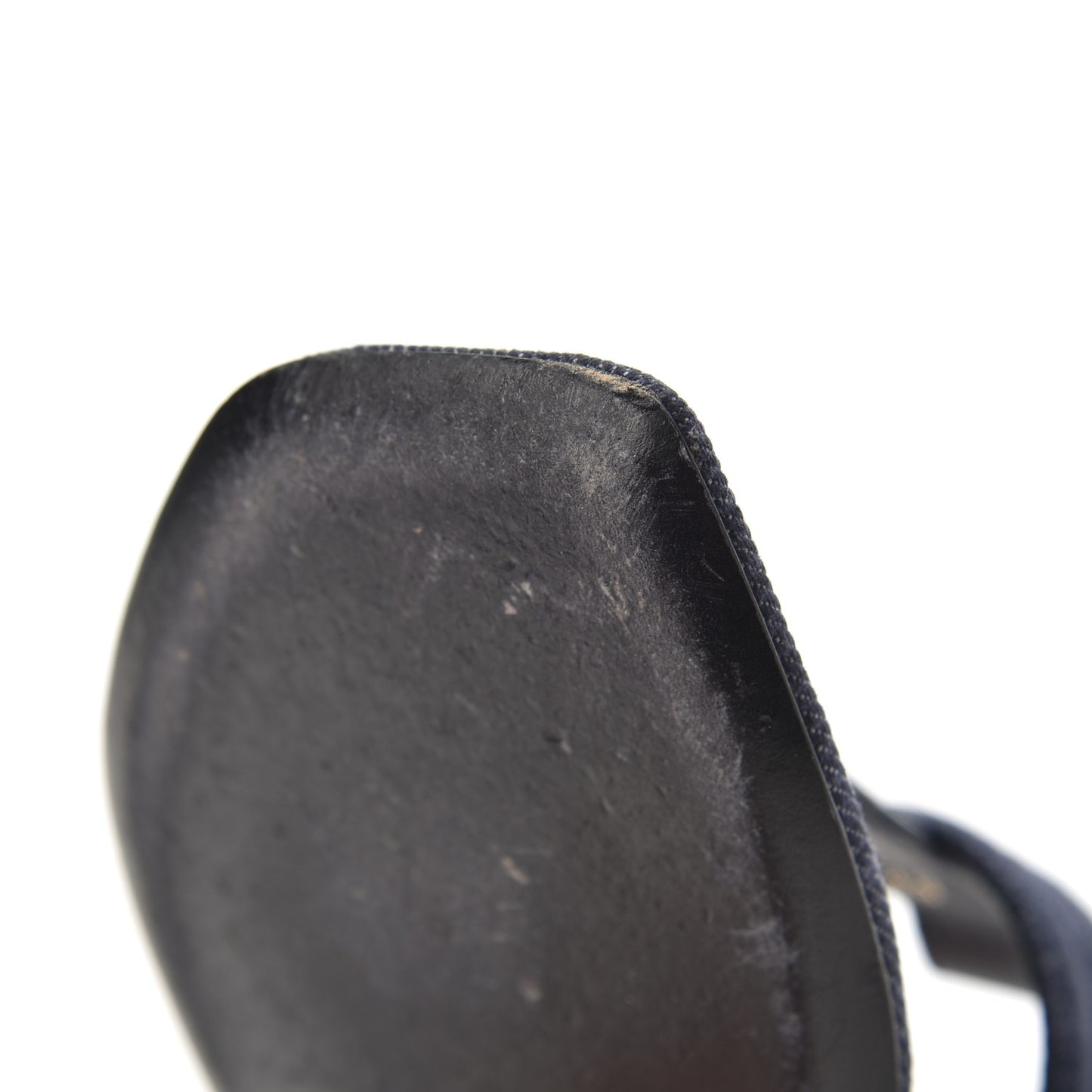 Denim Thong Sandals 38 Blue