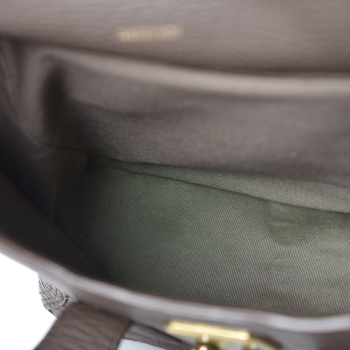 3.1 Textured Calfskin Mini Pashli Satchel Taupe