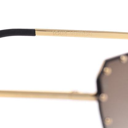 Louis Vuitton The Party Aviator Gradient Sunglasses Z0914U Brown 7 of 8