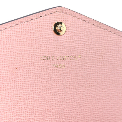 Louis Vuitton Monogram Sarah Wallet NM Rose Ballerine 7 of 8