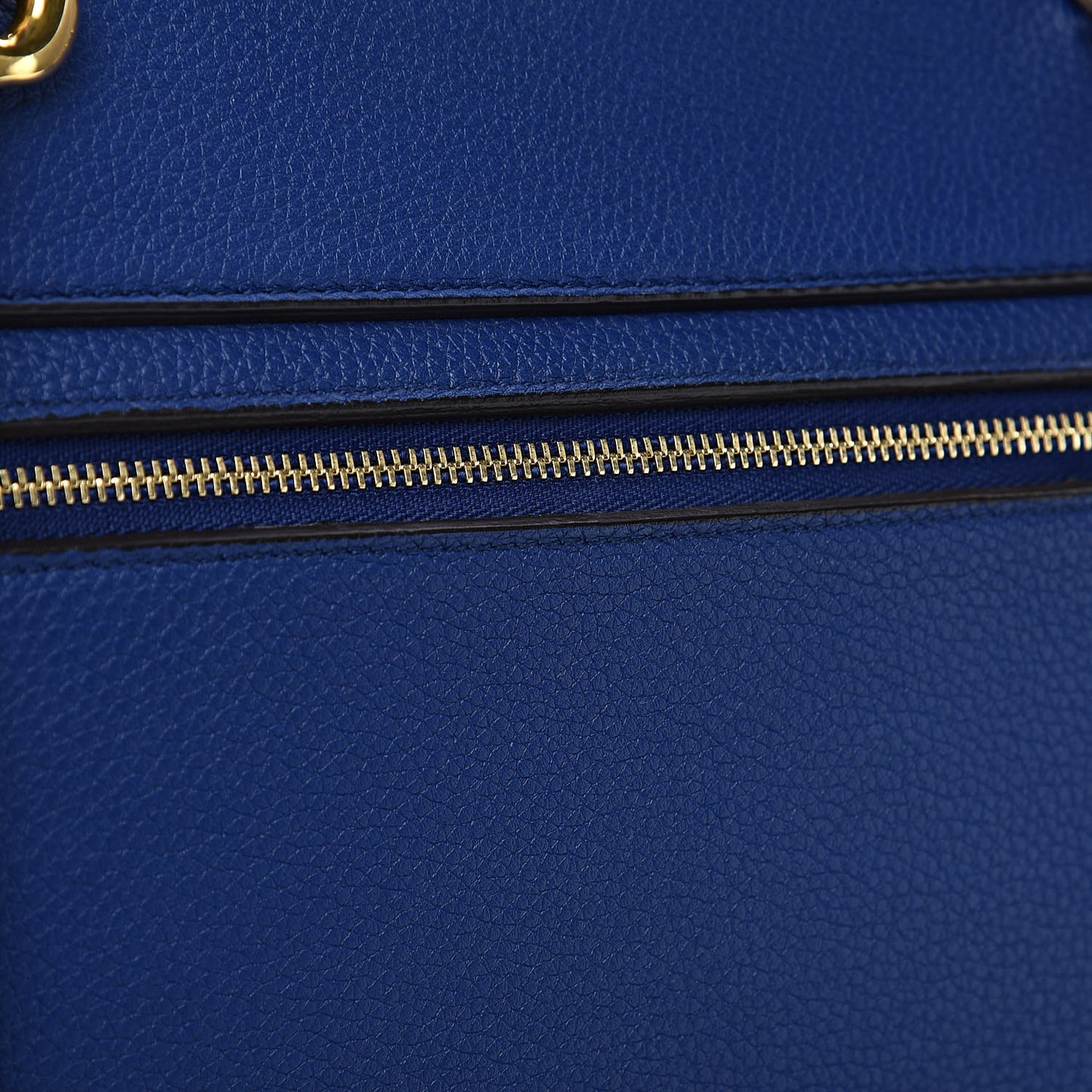 Grained Calfskin Mini Belt Bag Indigo