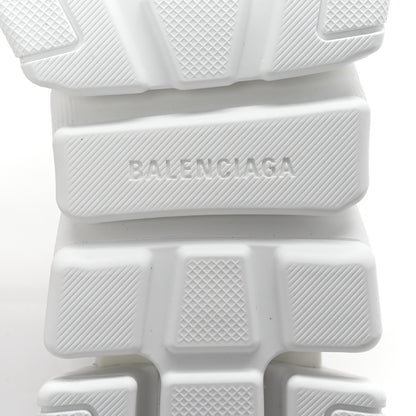 Balenciaga Technical 3D Recycled Knit Allover Logo Womens Speed 2.0 Sneakers 41 White Multicolor 7 of 10