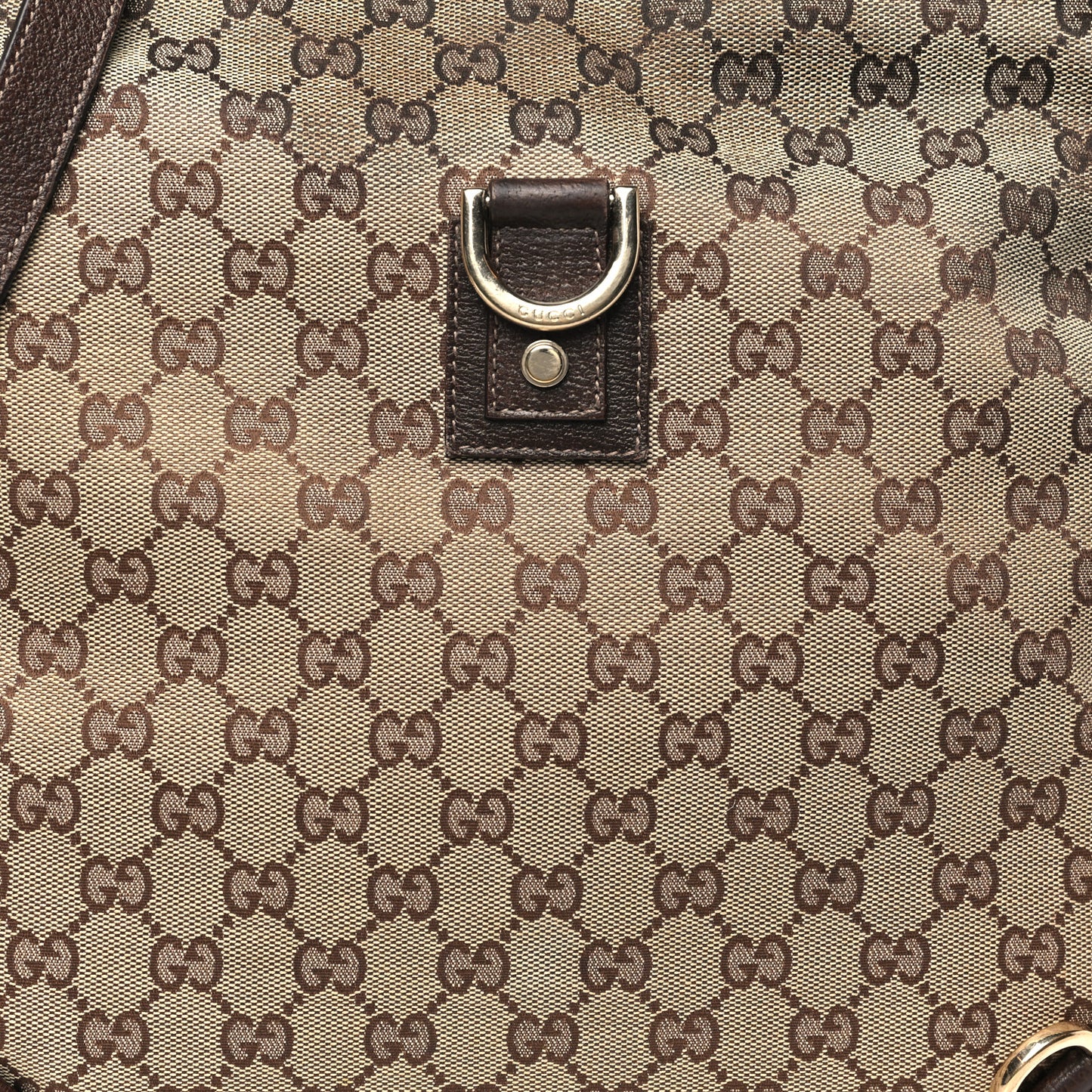 Monogram Abbey Messenger Bag Dark Brown