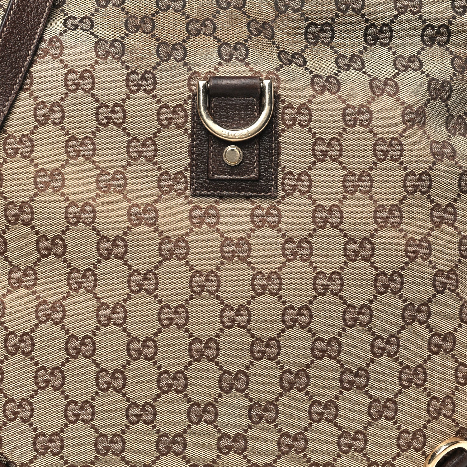 Gucci Monogram Abbey Messenger Bag Dark Brown 8 of 13