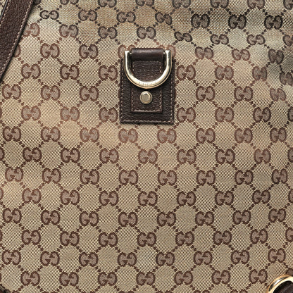 Gucci Monogram Abbey Messenger Bag Dark Brown 8 of 13