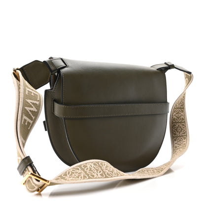 Loewe Calfskin Jacquard Small Gate Dual Bag Autumn Green 3 of 9