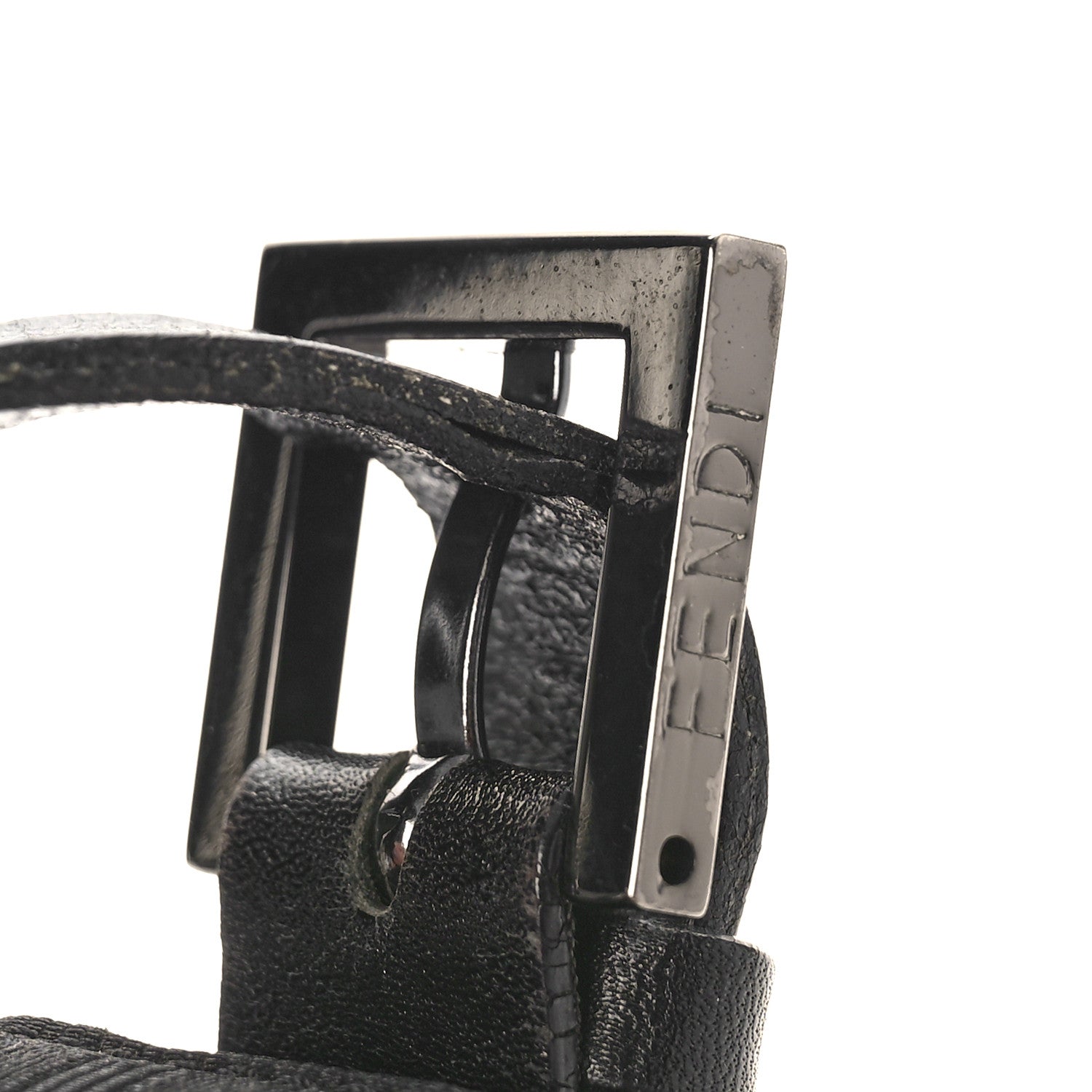 Fendi Zucchino Mama Baguette Black 9 of 11
