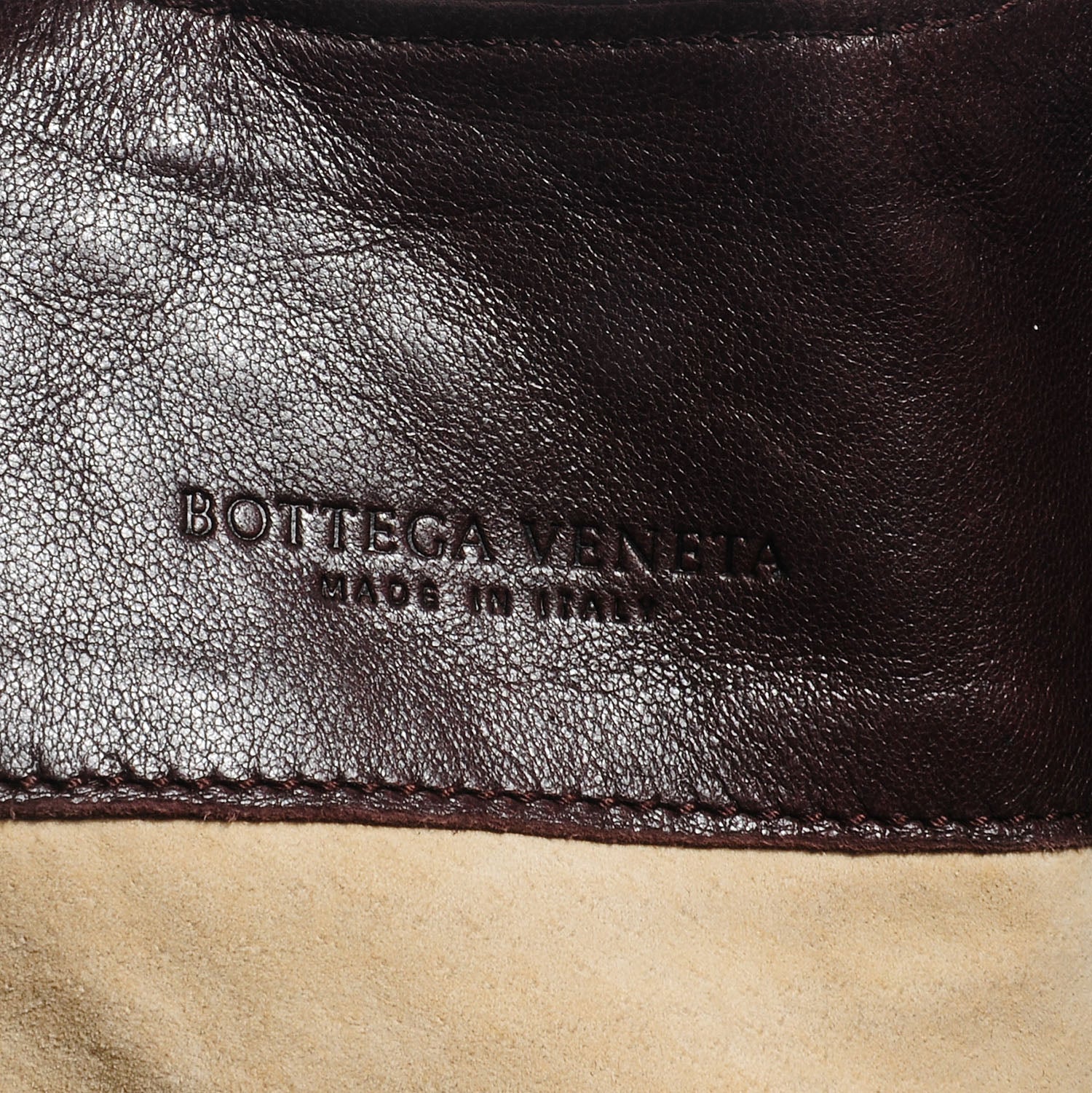 Bottega Veneta Nappa Intrecciato Shoulder Bag Ebano 8 of 8