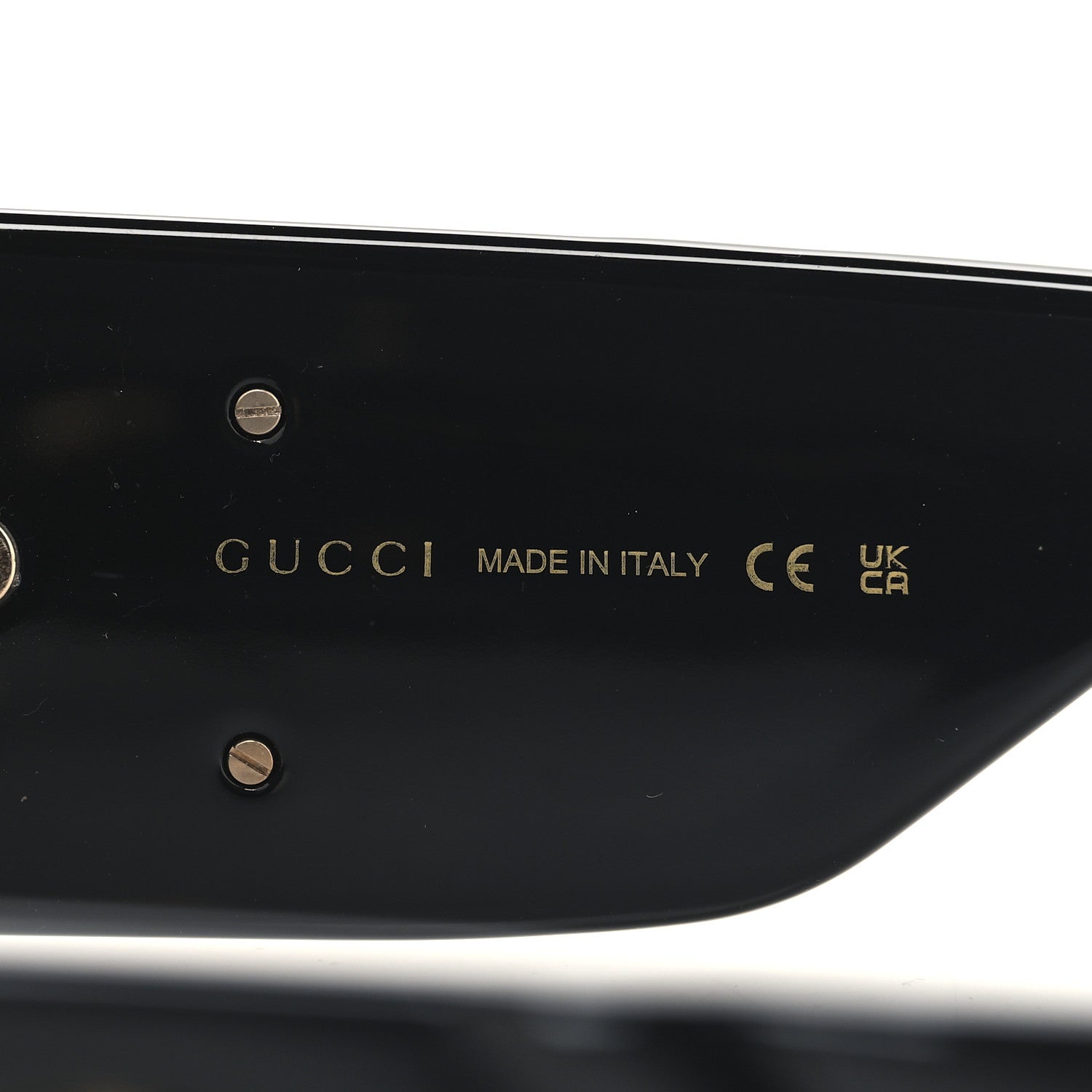 Gucci Acetate Rectangular Sunglasses GG0811S Black 5 of 7