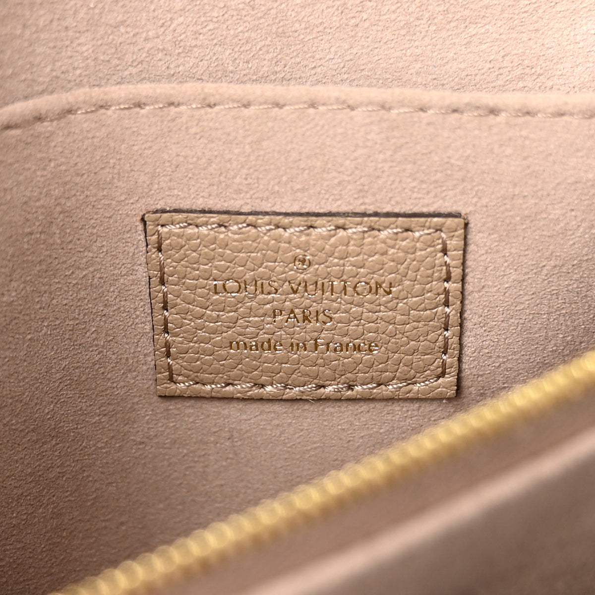 Empreinte Monogram Giant Madeleine MM Dove Grey Beige