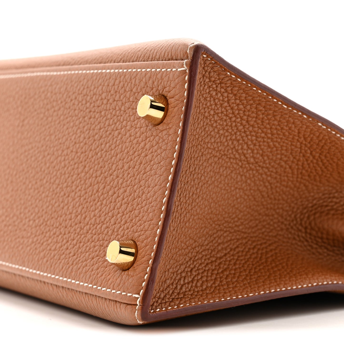 Togo Horseshoe Kelly Sellier 25 Gold Capucine