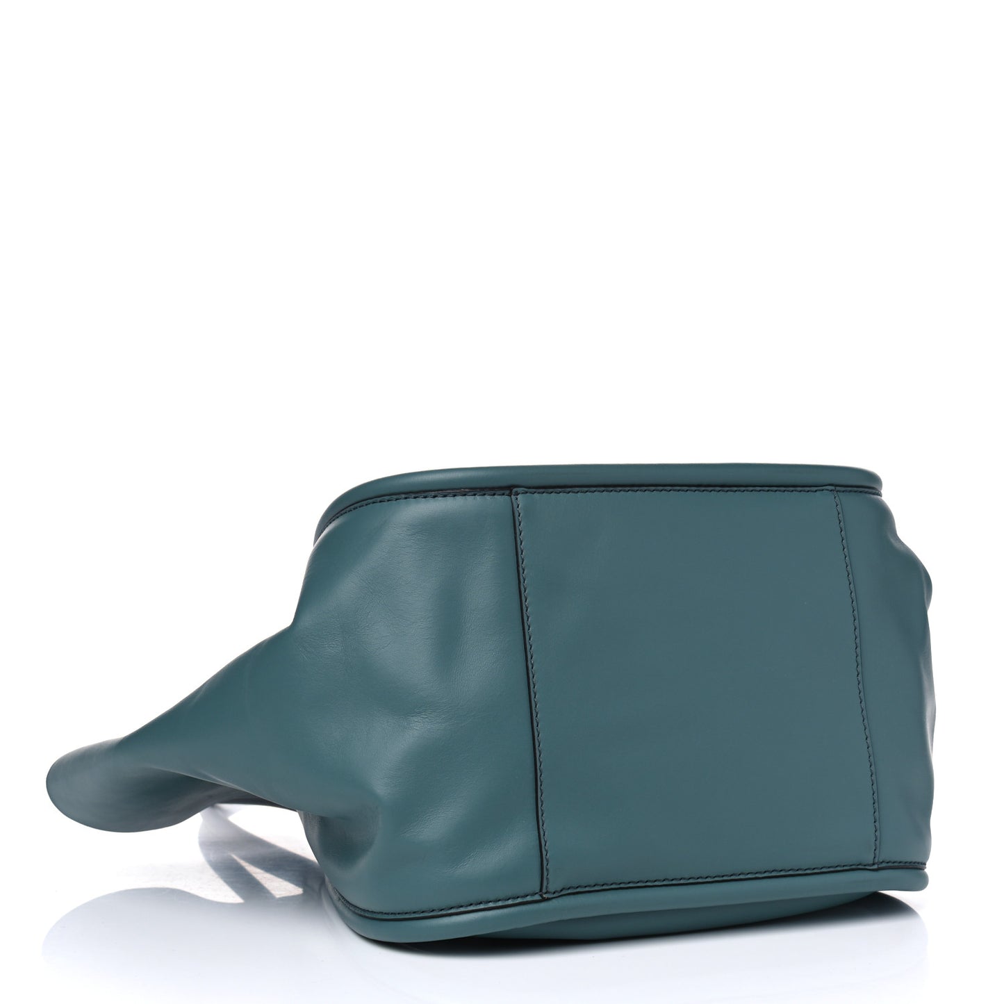 Calfskin Large Ruched Tote Orion