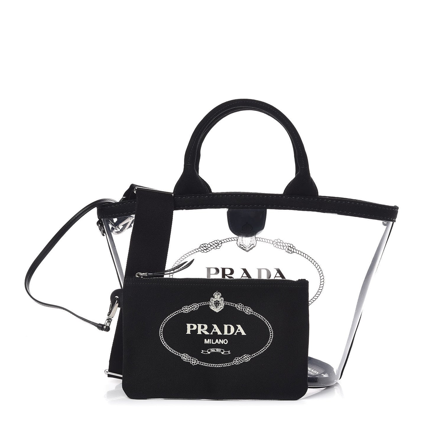 Plexiglass Canapa Small Shopper Tote Black