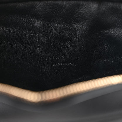 Saint Laurent Grain De Poudre Matelasse Monogram Mini Lou Camera Bag Black 7 of 11