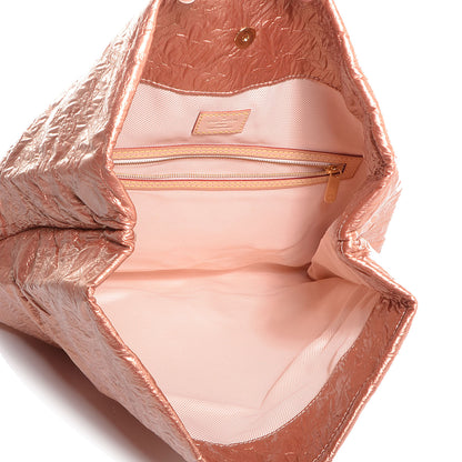 Louis Vuitton Jacquard Quilted Monogram Limelight Clutch GM Rose Gold 5 of 7