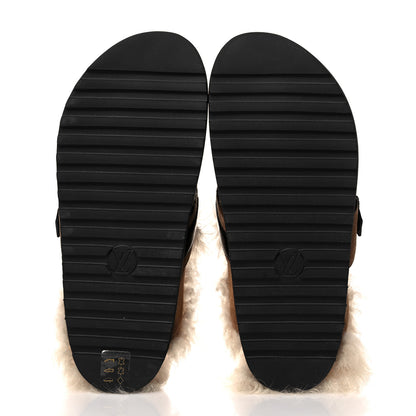 Louis Vuitton Suede Winterbreak Clogs 40 Cognac 5 of 7
