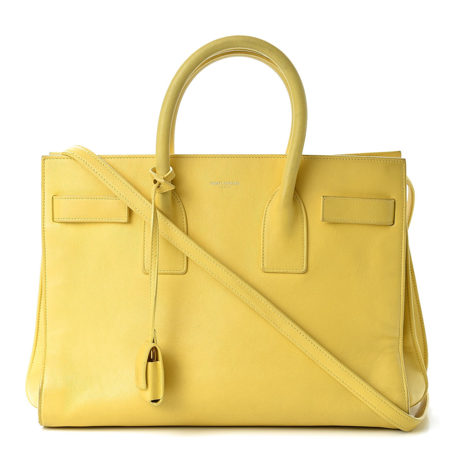 Calfskin Small Sac De Jour Yellow