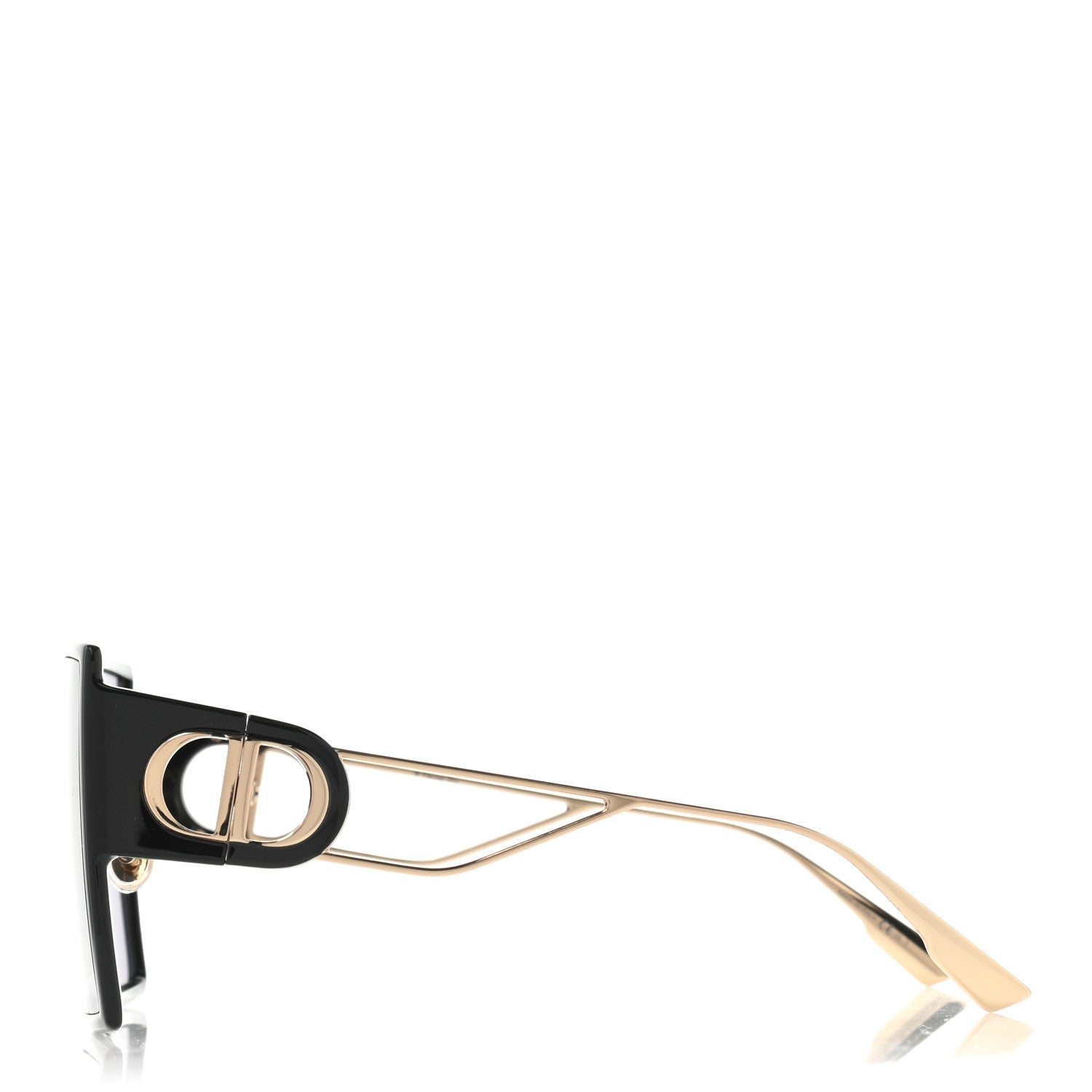 Christian Dior Square 30 Montaigne Sunglasses Black 3 of 10