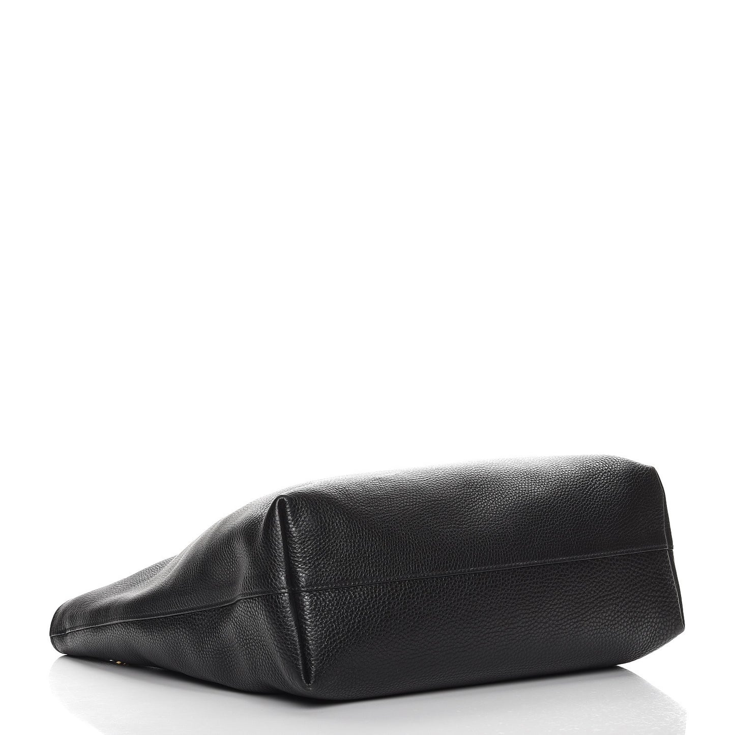 Vitello Daino Tote Nero Black