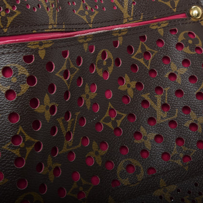 Louis Vuitton Monogram Perforated Musette Fuchsia 14 of 15