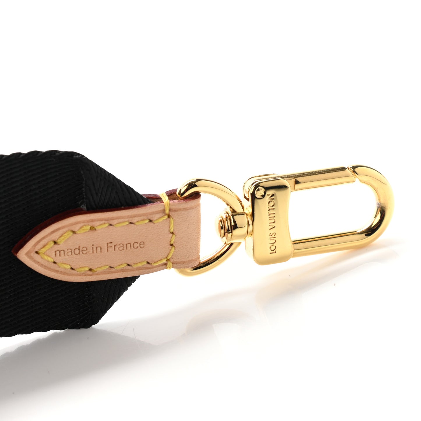 Nylon Multi Pochette Accessories Bandouliere Shoulder Strap Black