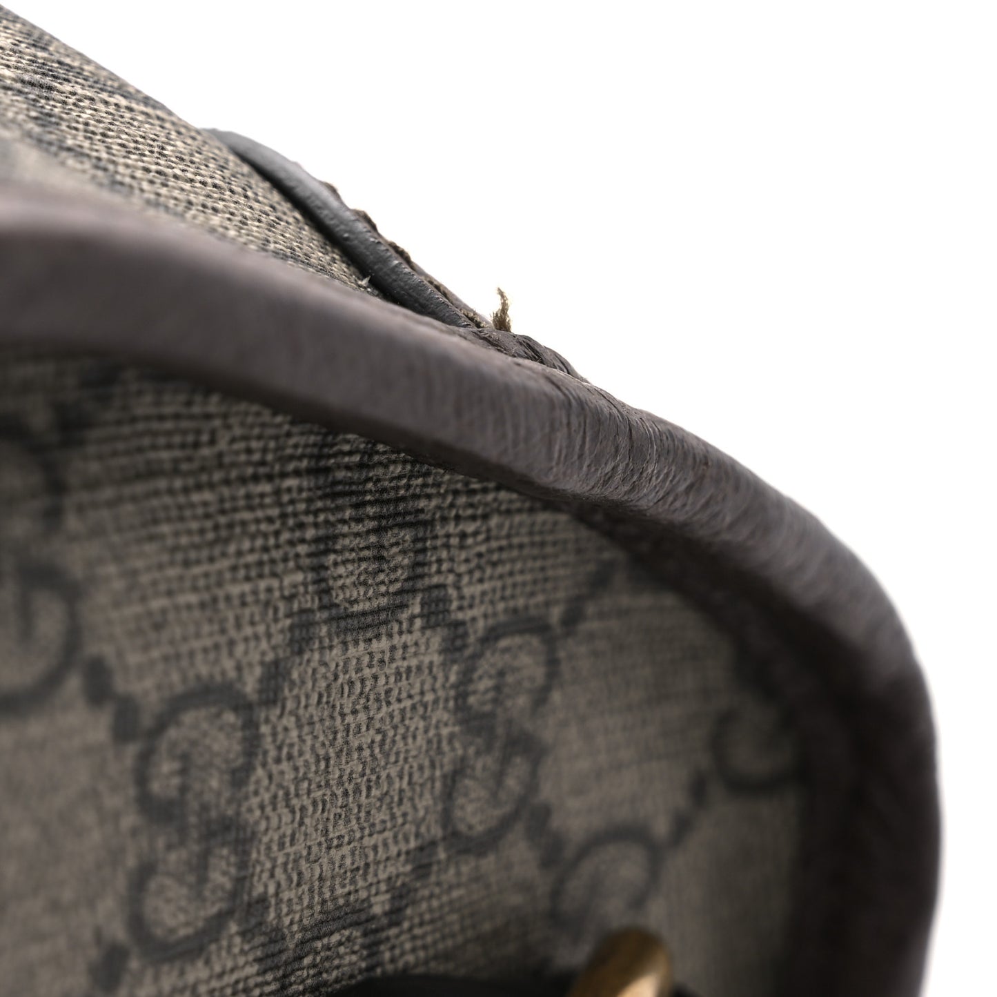 Soft GG Supreme Monogram Web Medium Duffle Bag Beige New Acero Crop