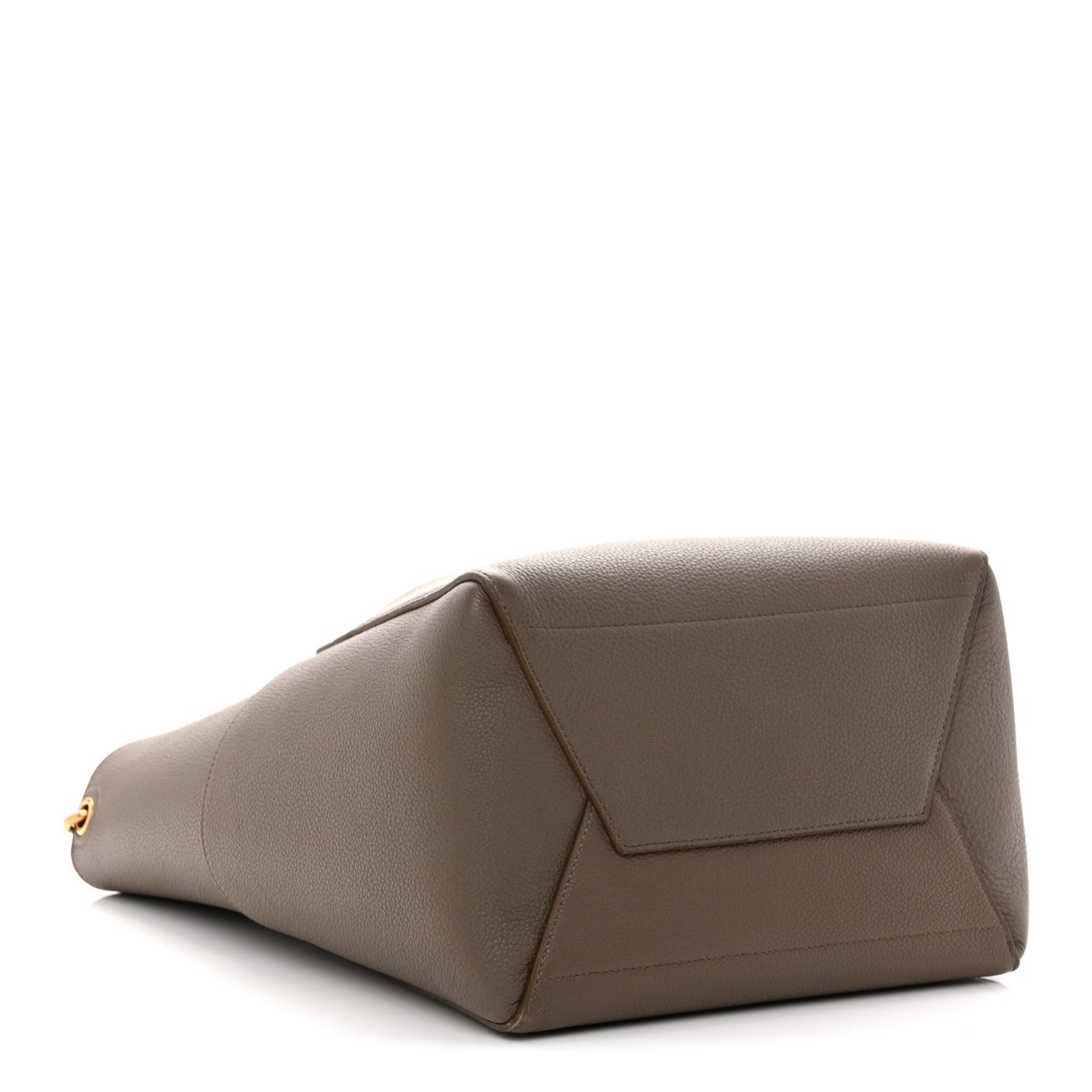 Celine Soft Grained Calfskin Sangle Bucket Bag Taupe 4 of 12
