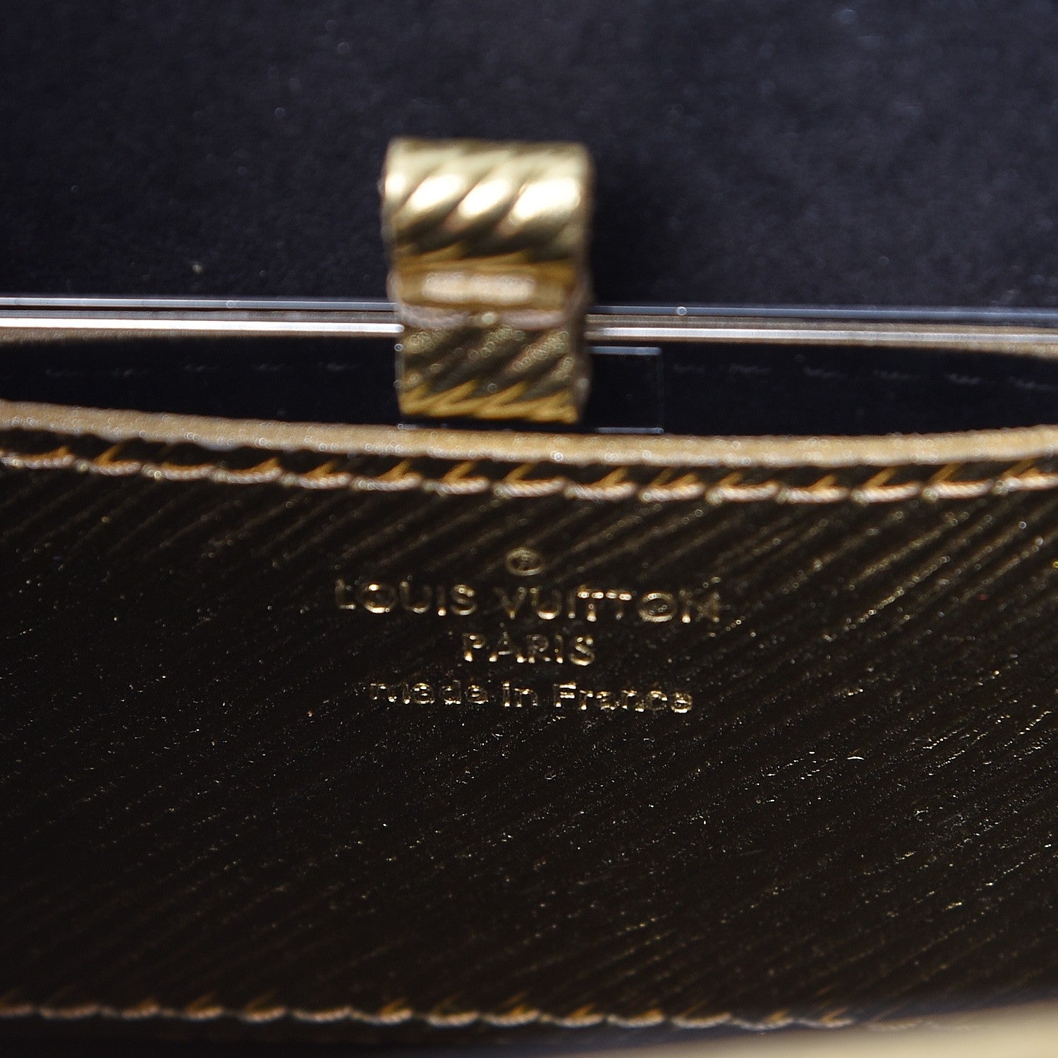 Louis Vuitton Epi Twist Shoulder Bag PM Gold 6 of 10