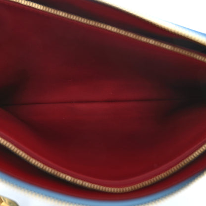 Louis Vuitton Lambskin Embossed Monogram Coussin MM Bleuet 5 of 10