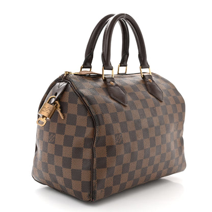 Louis Vuitton Damier Ebene Speedy 25 3 of 16
