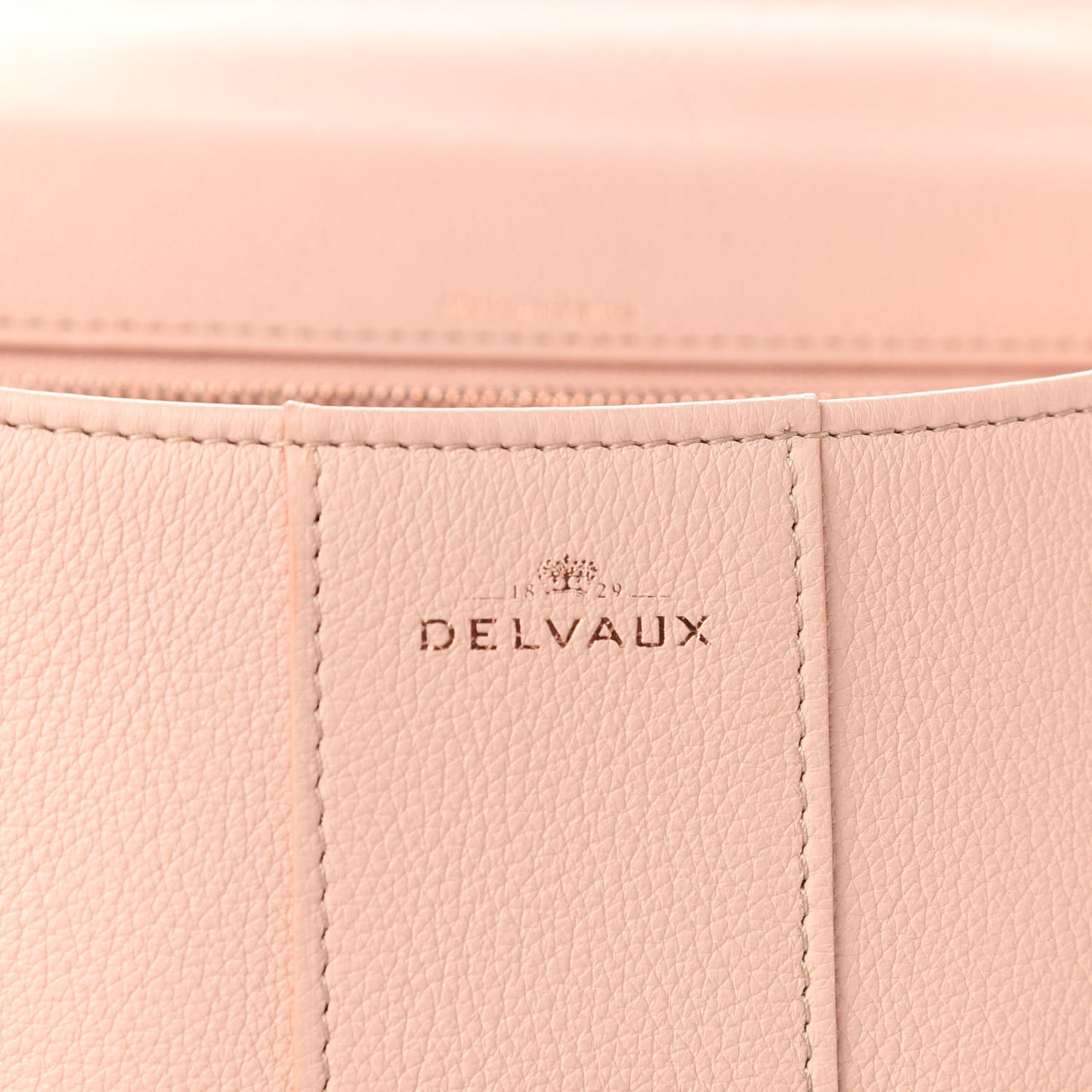 Grained Calfskin MM Brillant Satchel Nude