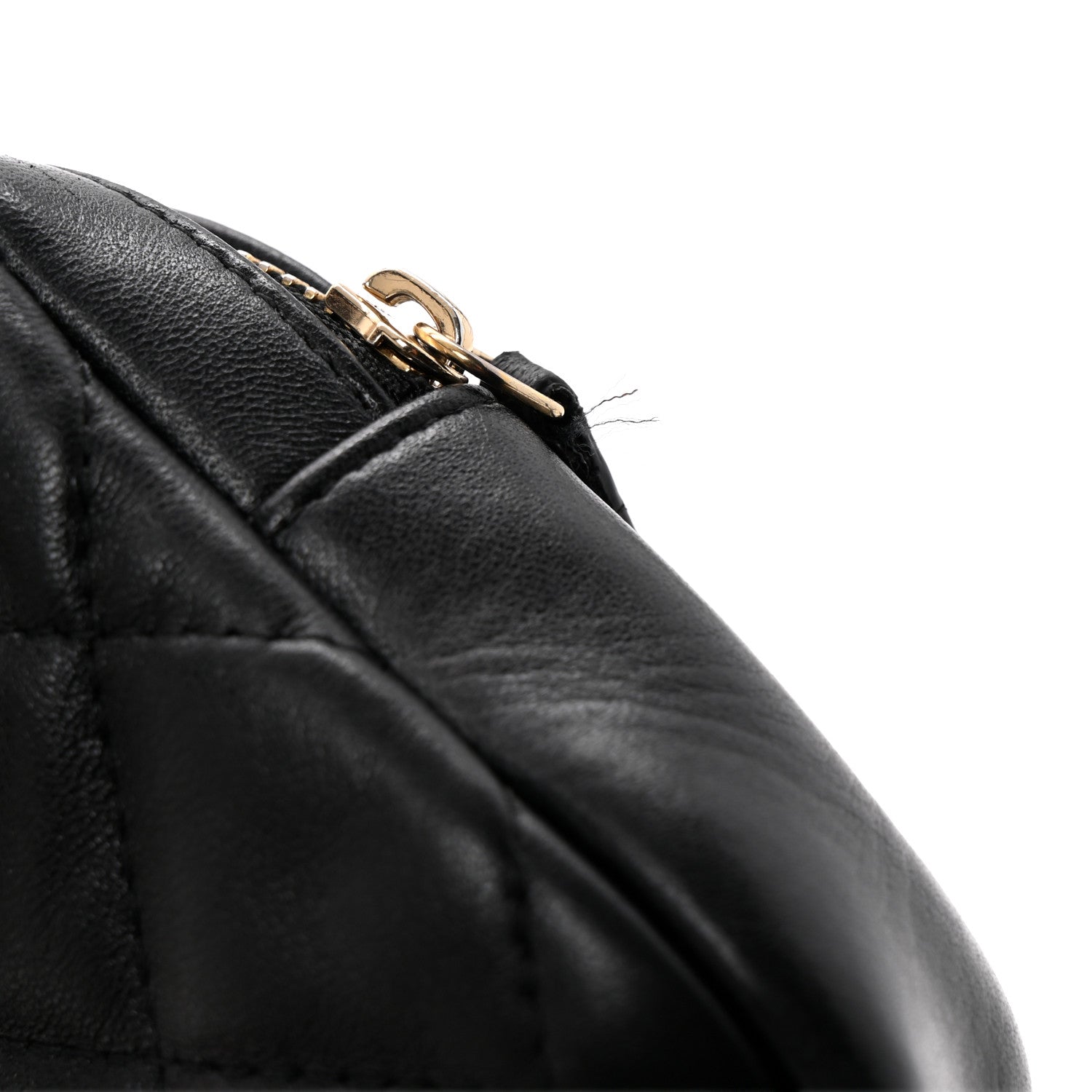 Chanel Lambskin Quilted Waist Bag With Pouch Black 25 of 29