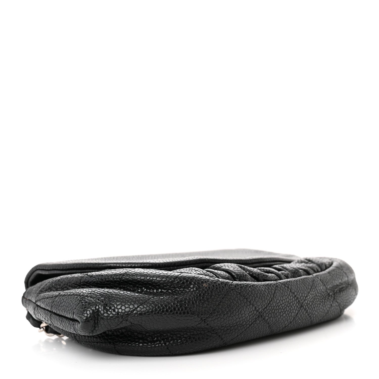 Chanel Caviar Half Moon Wallet On Chain WOC Black 4 of 12