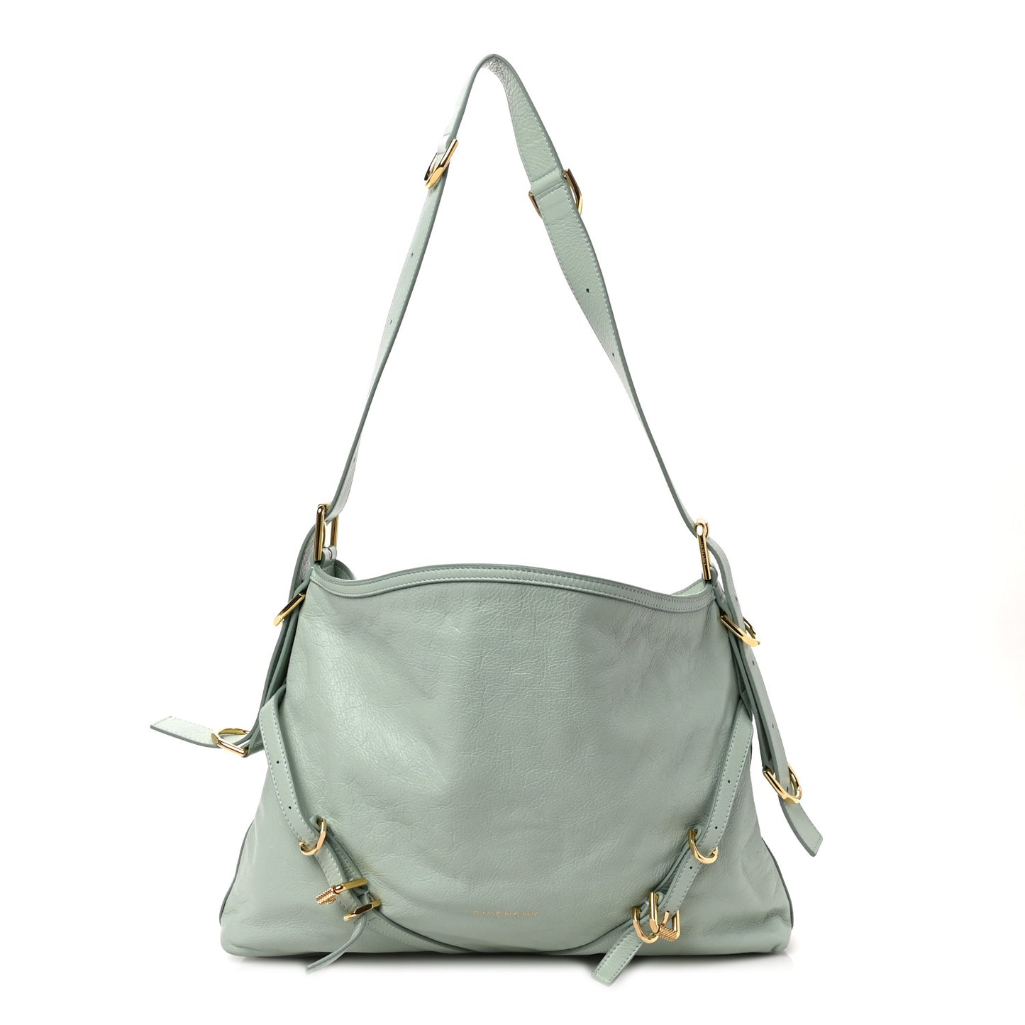 Calfskin Medium Voyou Bag Celadon