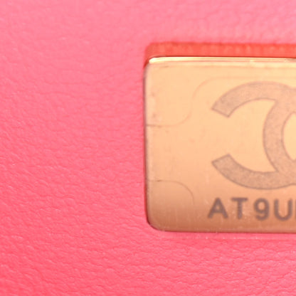 Chanel Lambskin Quilted CC In Love Heart Bag Pink 7 of 11