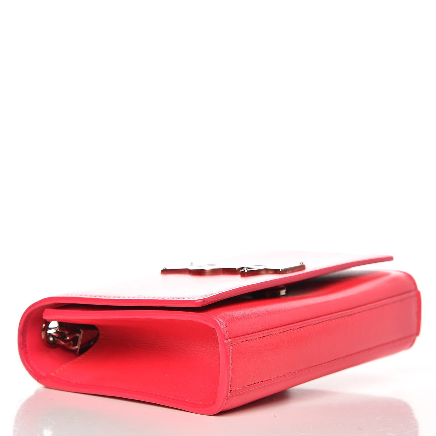 Smooth Calfskin Small Monogram Kate Satchel Bubblegum
